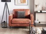 Fauteuil SAVALEN Noir - Marron - Marron sable