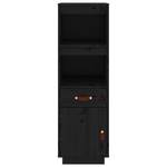 Highboard DE8236 Schwarz - Massivholz - 40 x 109 x 34 cm