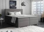 Boxspringbett Doppelbett Ennis Grau - Breite: 200 cm