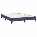 Boxspringbett 3017287-3 Blau - 144 x 203 cm