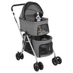 Hundewagen 3028399 Grau