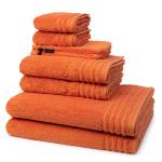 Supersoft Handtuch-Set (8-teilig) Orange