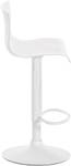 Tabouret de bar Hover Blanc - Blanc