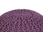 Pouf CONRAD Violett - 50 x 35 x 50 cm