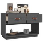 TV-Schrank D342 Grau - Massivholz - 40 x 60 x 90 cm