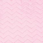 Kuscheldecke 70x160cm Zickzack-Muster Pink - Textil - 70 x 160 x 2 cm