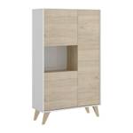 Highboard KOLYMA Beige - Cremeweiß