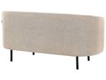 Canapé 2 places LOEN Beige - Noir - Gris - Taupe - Textile