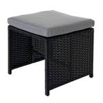 Poly-Rattan Hocker HWC-K35