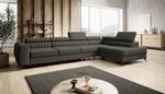 Ecksofa Renesmi Maxi Grau - Holzwerkstoff - 350 x 90 x 203 cm