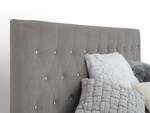 Boxspringbett MARDIN mit Bettkasten Grau - Breite: 180 cm