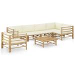 Garten-Lounge-Set (7-teilig) 3009675-22 Creme