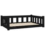 Hundebett 3014059 Schwarz - 96 x 66 cm