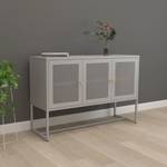 Sideboard Sund Grau - Metall - 120 x 80 x 40 cm