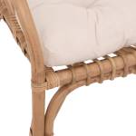 Sessel NETA Beige - Rattan - 60 x 77 x 68 cm