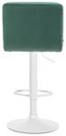 Tabouret de bar Peru Lot de 2 Vert - Blanc