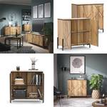 Sideboard Hatto 40524 Braun - Holzwerkstoff - 84 x 80 x 40 cm