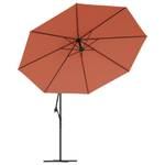 Parasol en porte-à-faux 3007815 Brun rouge