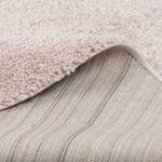 Hochflor Langflor Teppich Aloha Rund Rosé - 200 x 200 cm