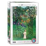 Puzzle Frauen in einem exotischen Wald Papier - 26 x 6 x 36 cm