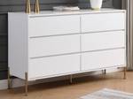 Commode basse KORASA Blanc