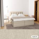 Boxspringbett Kolumbo Beige - Breite: 185 cm