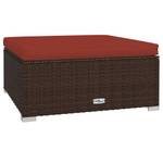 Garten-Lounge-Set (5-teilig) 3013632-6 Braun - Rot - Rotbraun