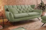 Sofa CHARME 3-Sitzer Cord Grün