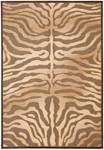 Teppich Fiona Beige - Braun - Textil - 180 x 1 x 120 cm