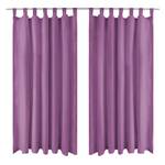 Rideau(lot de 2) 294207 Mauve - Hauteur : 175 cm