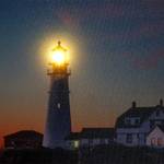 (2er Set) Lighthouse LED-Bild