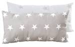 Coussin décoratif Little Stars Blanc - Textile - 60 x 30 x 12 cm