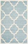 Teppich Greenwich Blau - Grau - Textil - 150 x 2 x 245 cm