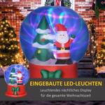 Weihnachtsdeko 844-574V90MX Blau - Textil - 110 x 150 x 110 cm