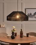 Lampe suspension IGUAMO Noir - Fibres naturelles - 61 x 224 x 61 cm