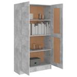 Bücherschrank 3004116-2 Steingrau - Höhe: 150 cm