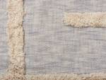 Couverture HOSPET Beige - Gris - Fibres naturelles - 130 x 1 x 180 cm