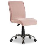 Bürostuhl Soft Pink - Naturfaser - 56 x 96 x 60 cm