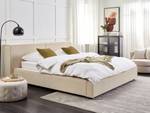 Doppelbett LINARDS Beige - Breite: 230 cm