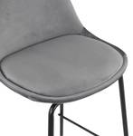 Tabouret De Bar FENTON Noir - Gris