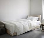 Einzelbett Torria Mini Basic Beige - Breite: 90 cm - Bettkasten rechts