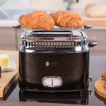Toaster Retro Klassisch Schwarz 1300 W