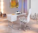 Schreibtisch Clim Weiß - Holz teilmassiv - 120 x 76 x 55 cm