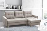 Ecksofa COZY Beige - Ecke davorstehend rechts