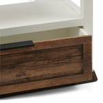 Meuble bas Metropolitan Blanc - Bois massif - 150 x 80 x 37 cm