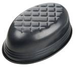 Moule à pain ovale Black Metallic Noir - Métal - 27 x 9 x 17 cm
