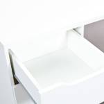 Schreibtisch mit Schublade und Weiß - Holzwerkstoff - 55 x 76 x 115 cm