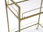 Servierwagen VENETA Gold - Metall - 66 x 90 x 40 cm