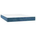 Boxspringbett 3017268-2 Dunkelblau - 144 x 193 cm