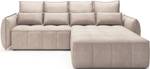 Ecksofa Lopez  R Beige